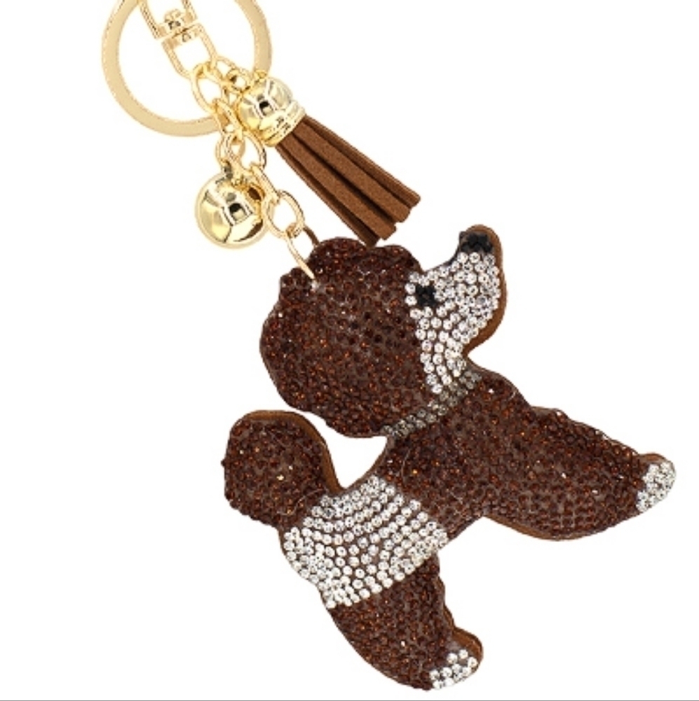 Poodle Key Chain